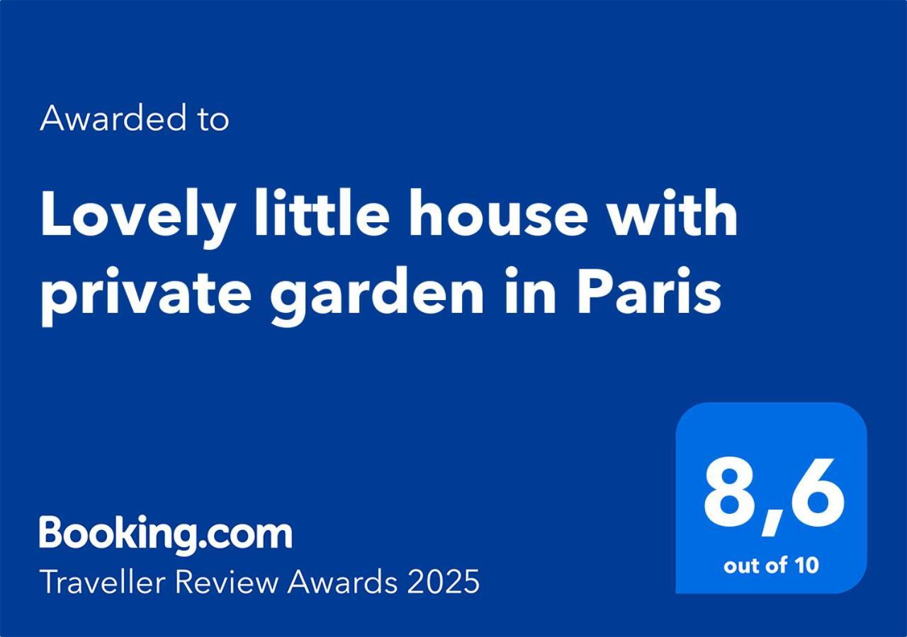 Lovely Little House With Private Garden In Paris อีวรี-ซูร์-แซ็น ภายนอก รูปภาพ